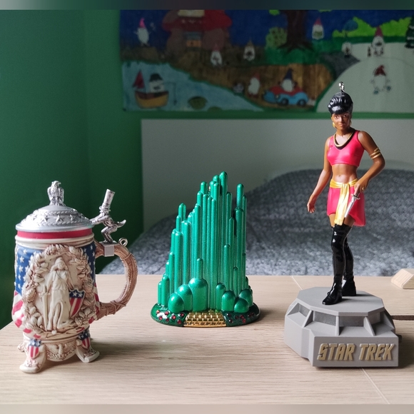 A set of Hallmark Keepsake Christmas Tree Ornaments - Picture 2 of 4